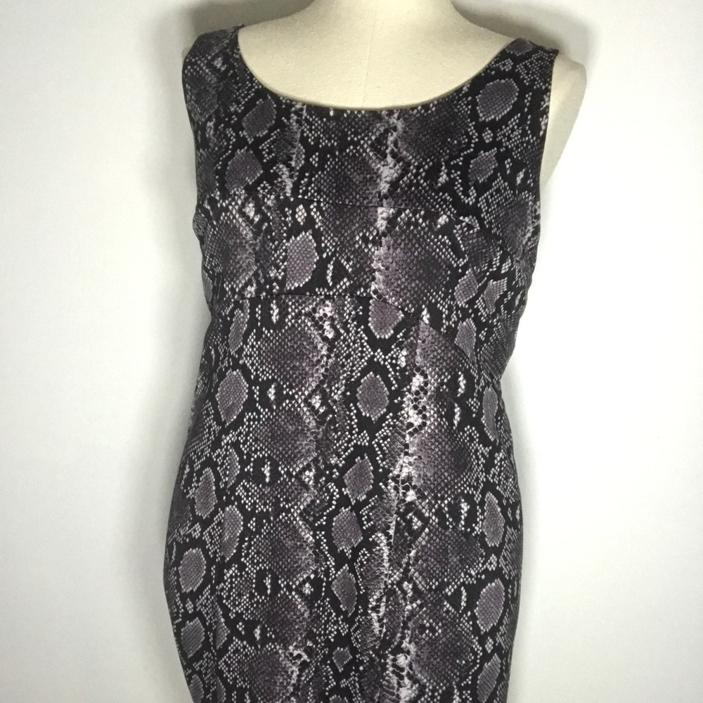 MICHAEL KORS Snakeskin print dress